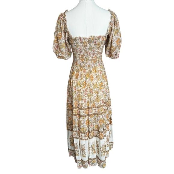 Spell and the Gypsy Collective 
Juniper Shirred Dress Color Combo - Cream XS - Picture 9 of 15
